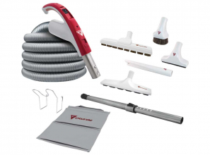 Attachment kit 24V with De Luxe brush 10" (25.4 cm)