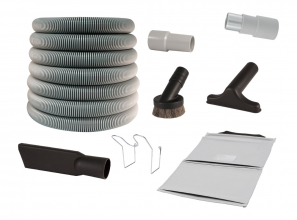 Heavy duty air attachment kit for car detailing - no switch - dia. 1 1/2" (3.8 cm) - hose 50' (15.2 m)
